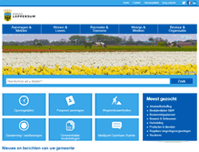 Tablet Screenshot of loppersum.nl